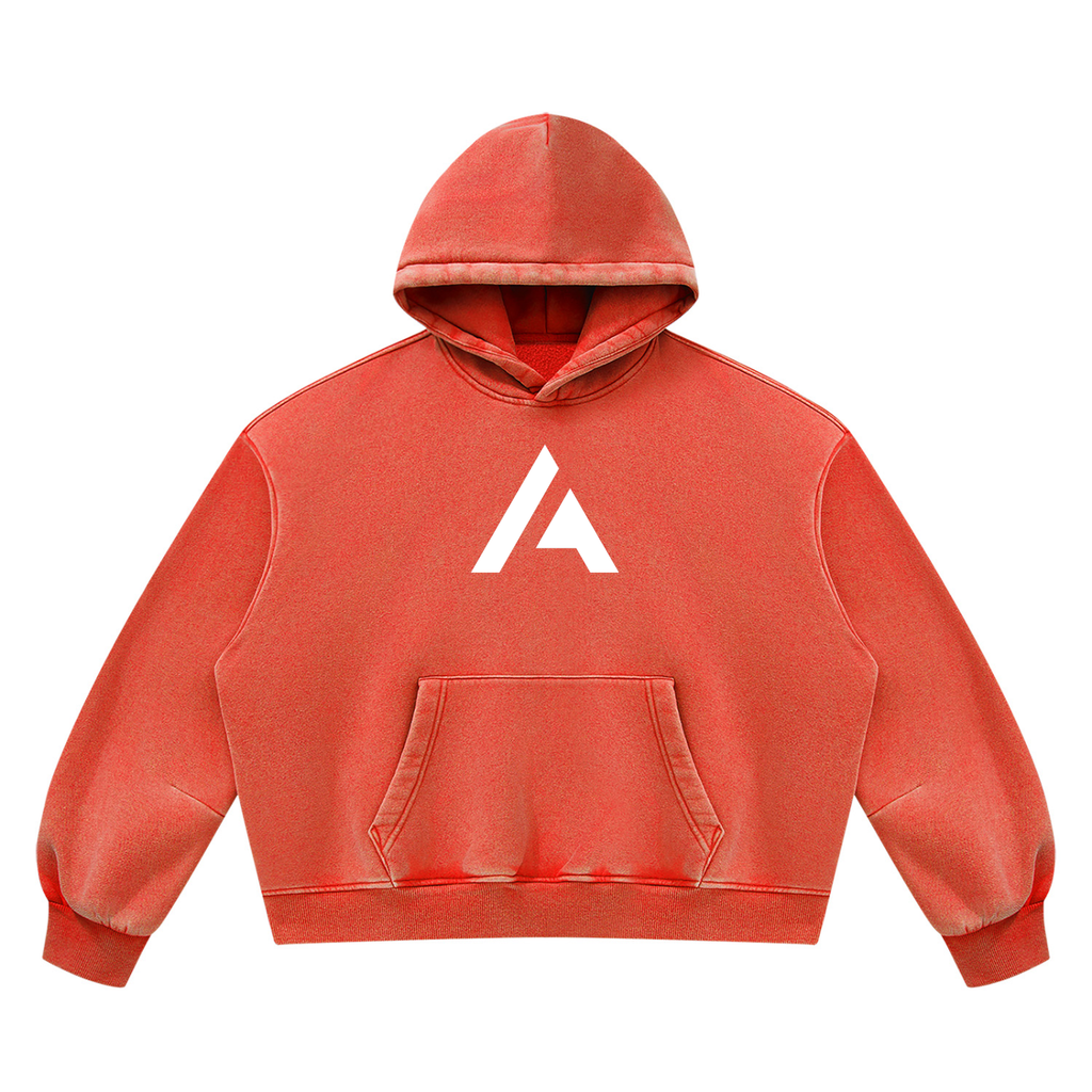all,arcaprl,ut0306,one,size,onesize,upper,body,upperbody,vintage,wash,boxy,fleece,hoodie,white,logo,whitelogo
