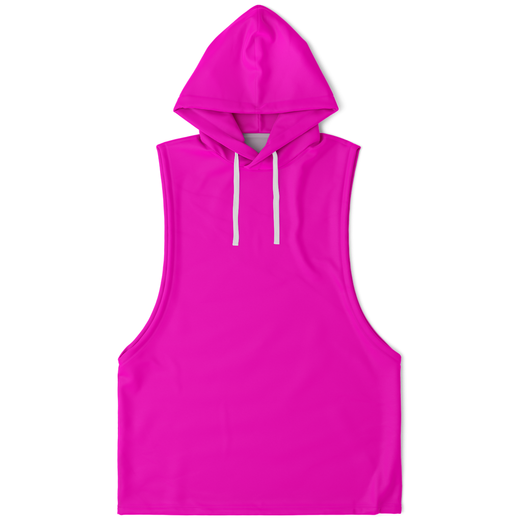 MEN'S BRIGHT SIDE COLLECTION | SLEEVELESS HOODIE | cherry popsicle