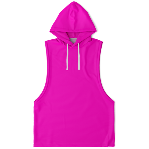 MEN'S BRIGHT SIDE COLLECTION | SLEEVELESS HOODIE | cherry popsicle