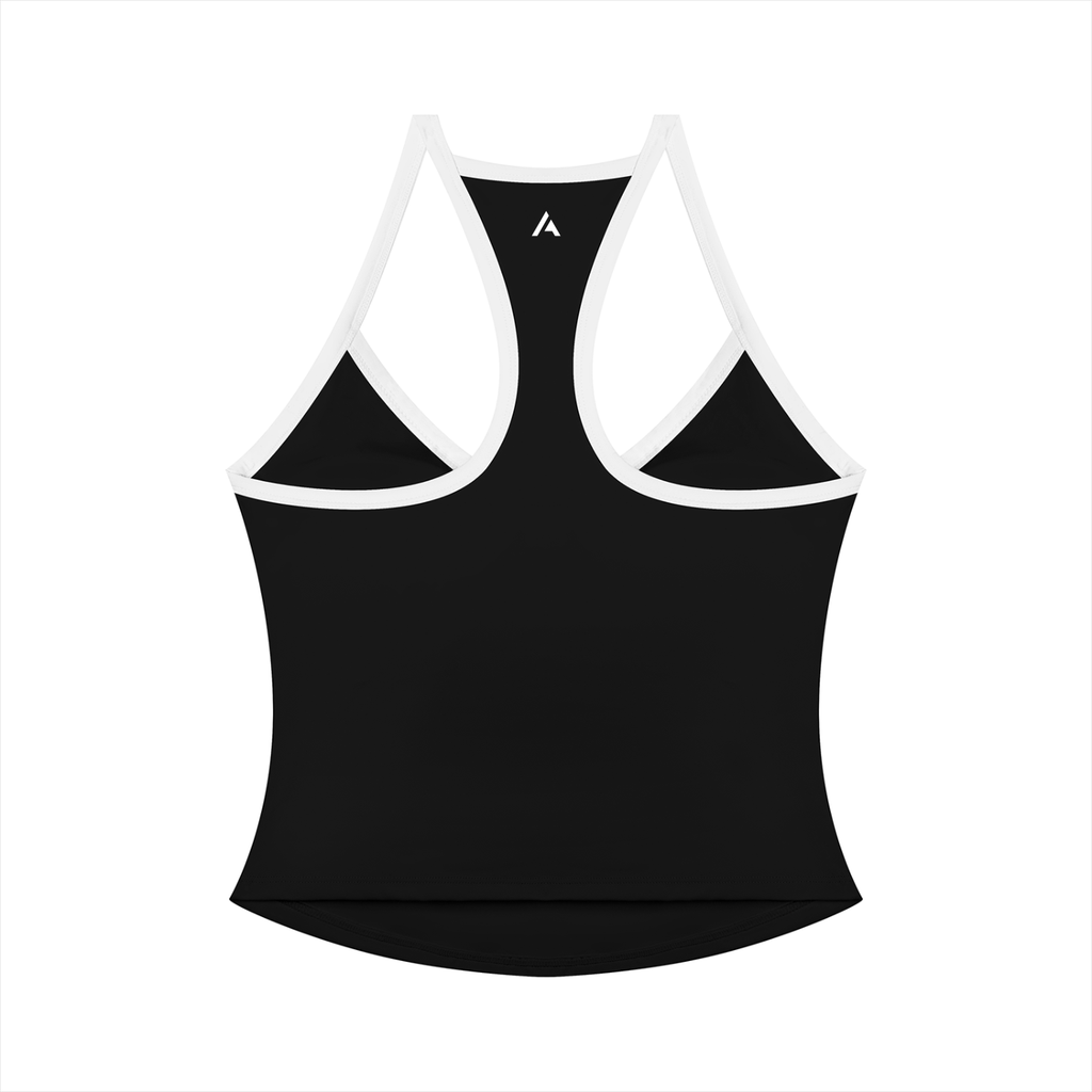 W | colour block yoga tank top