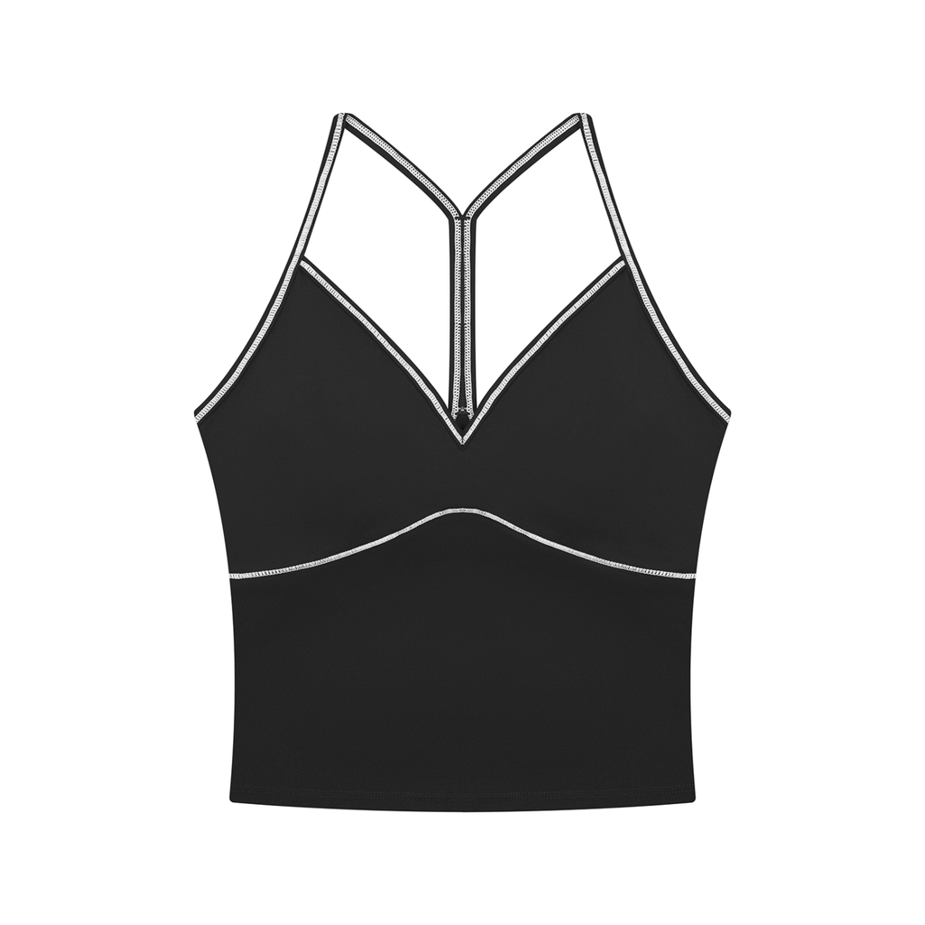 W | topstitch yoga tank top