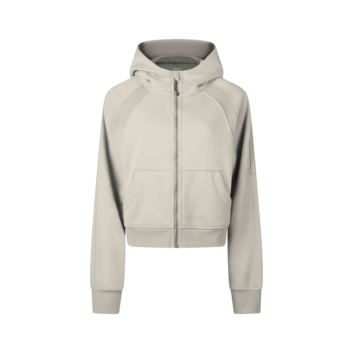 WOMEN'S ZIP-THROUGH HOODIE | cropped - Arcadia Apparel