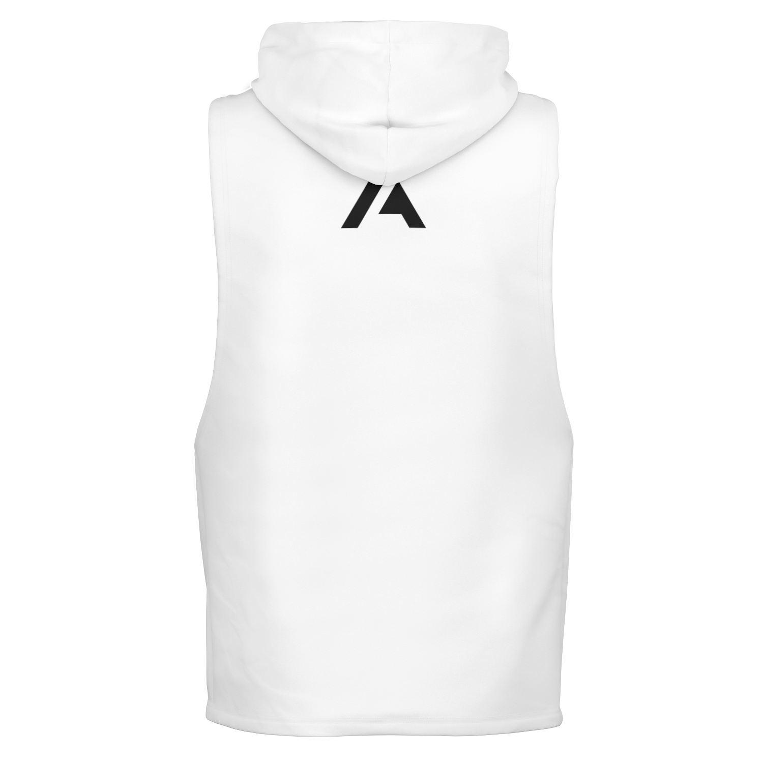 MEN'S SLEEVELESS SUMMIT HOODIE | white