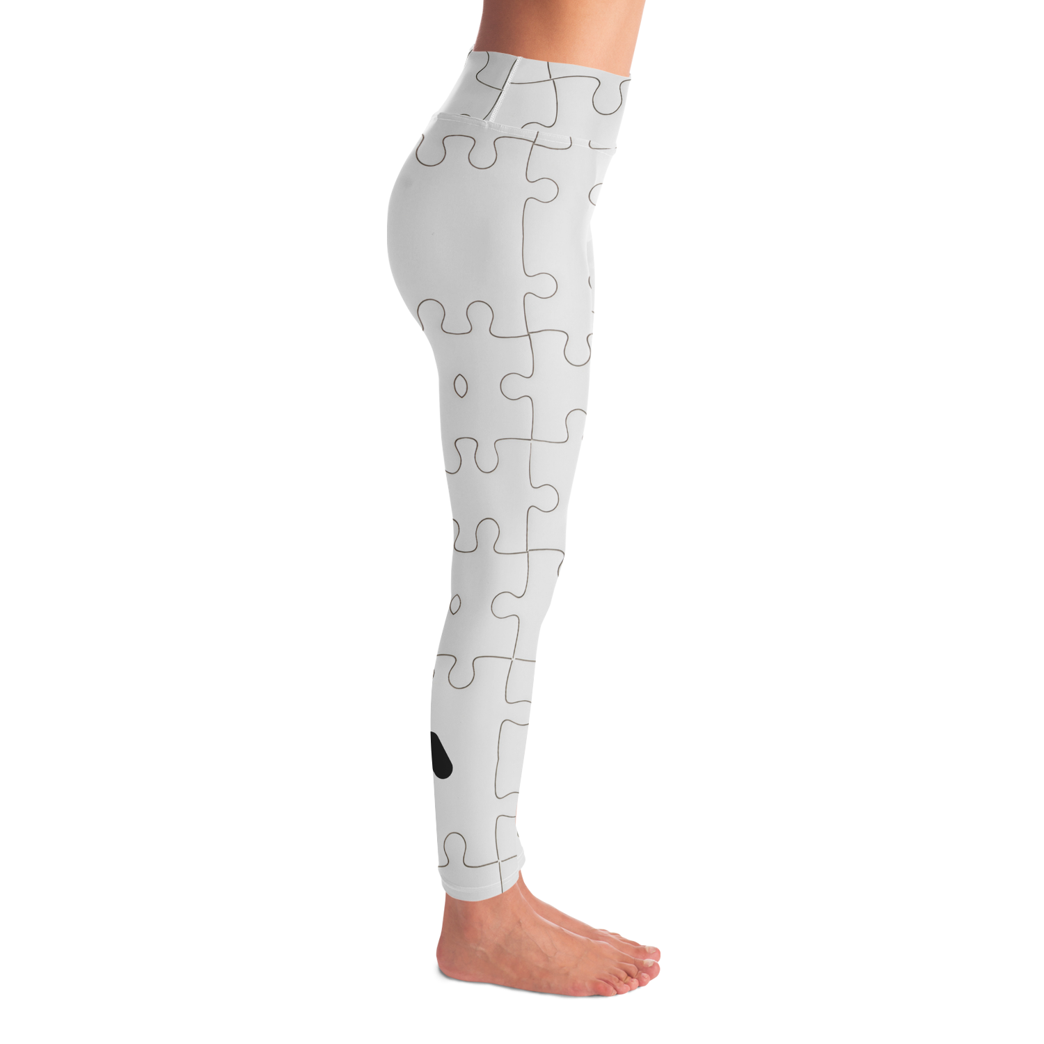 Puzzle Pattern Yoga Leggings - Arcadia Apparel