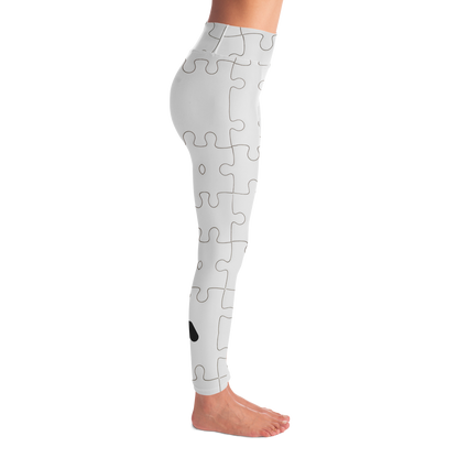 Puzzle Pattern Yoga Leggings - Arcadia Apparel