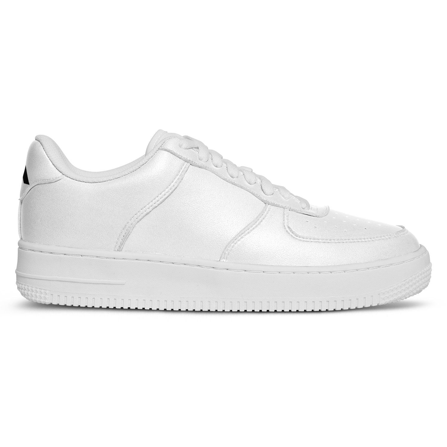 N | core low top | white w/ logo on heels - Arcadia Apparel