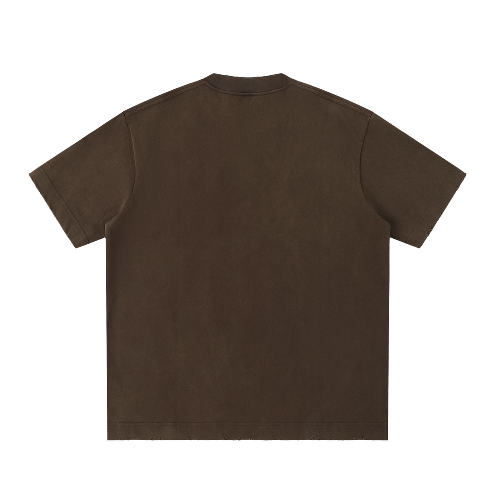 all,heavyweight,vintage washed,frayed,t-shirt,tee,one-size,arcaprl,arcadia apparel,arcadia