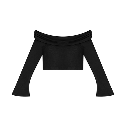 all,arcaprl,womens,upper,body,off,the,shoulder,bell,sleeve,crop,wt0112,tshirt