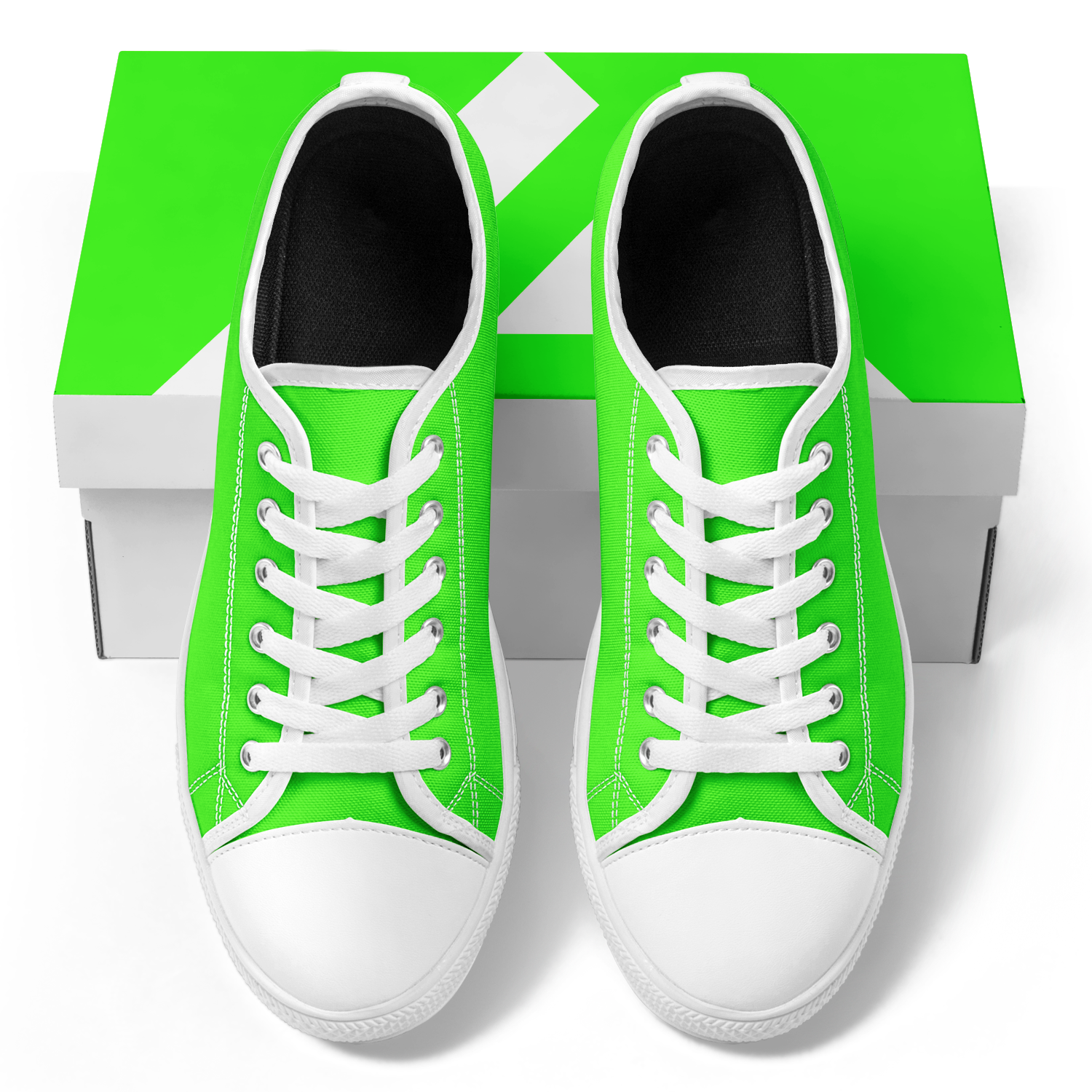N | low top | lime - Arcadia Apparel