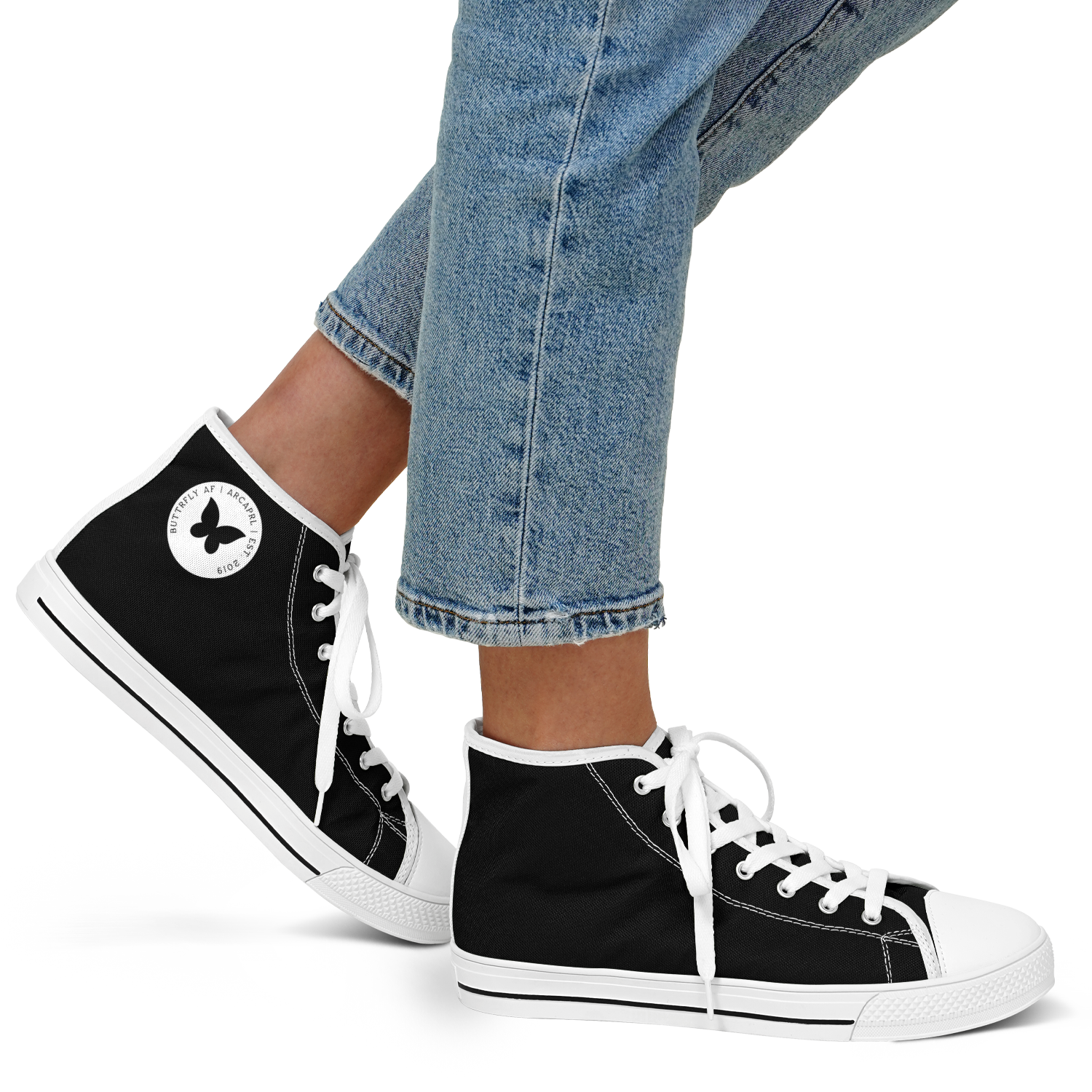 SNE4K | high top | butterfly af - Arcadia Apparel