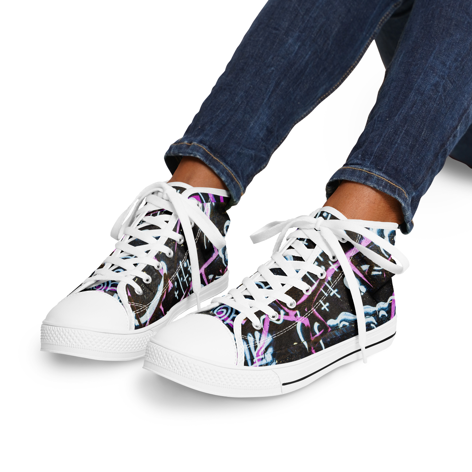 HIGH TOP | glow graffiti