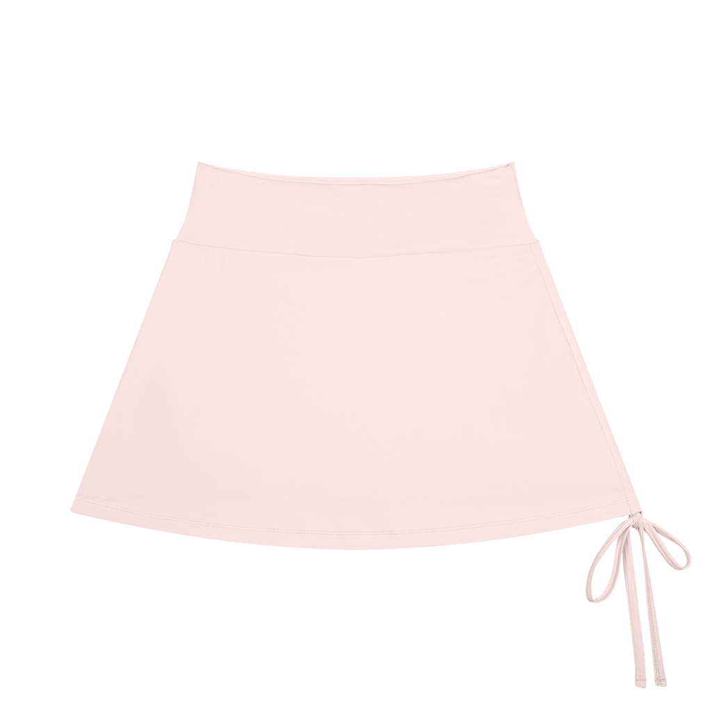 W | Drawstring A-Line Yoga Skort