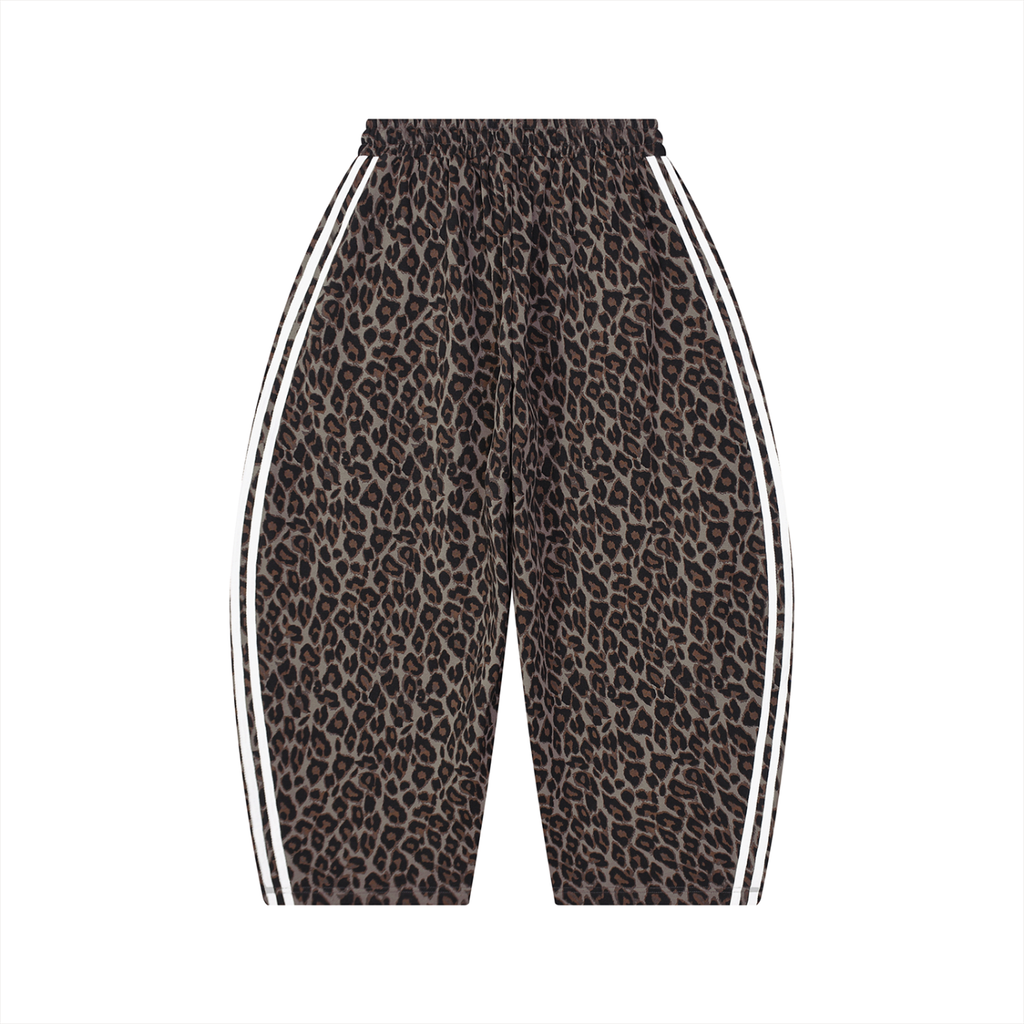 all,arcaprl,one,size,lower,body,leopard,barrell,barrel,leg,sweatpants,sweats