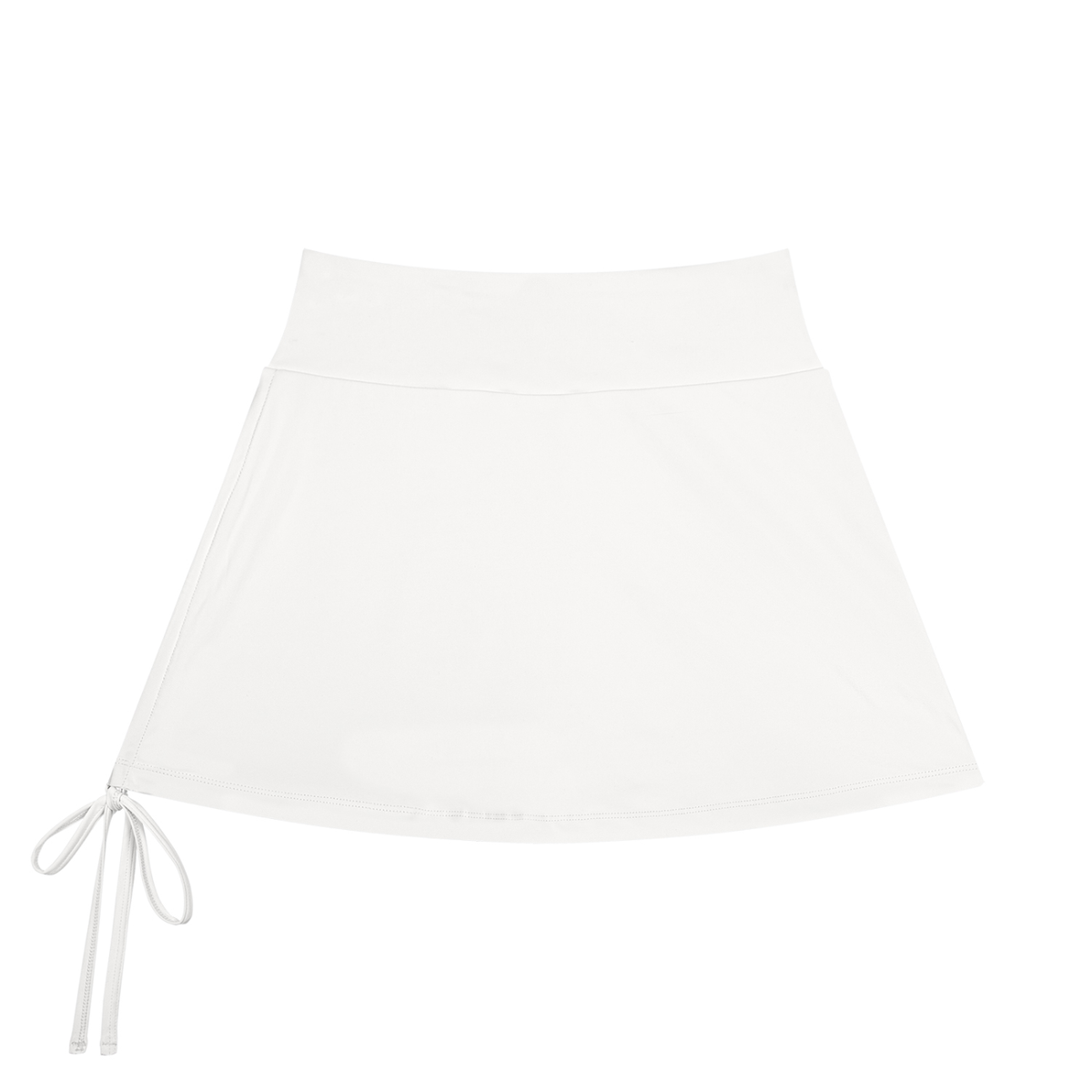 W | Drawstring A-Line Yoga Skort