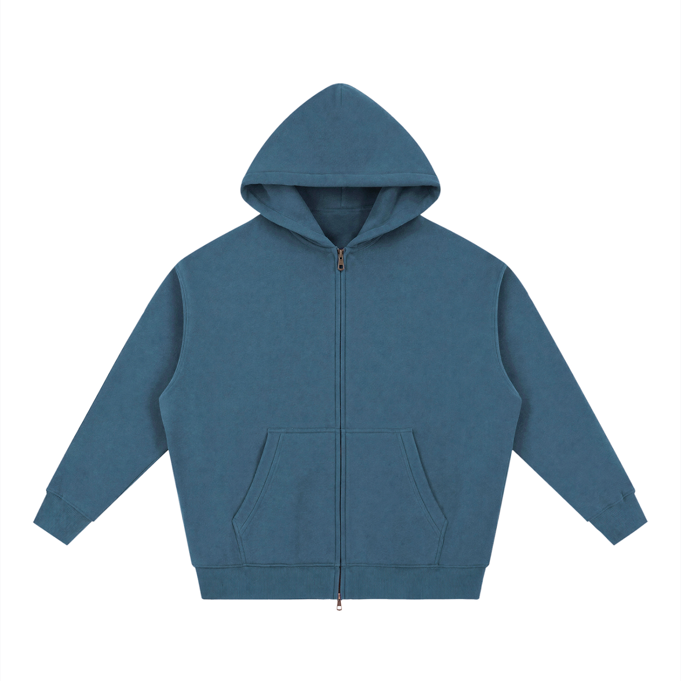 all,arcaprl,rq0023,one,size,essential,oversized,fleece,fleeced,boxy,zip,up,hoodie,upper,body
