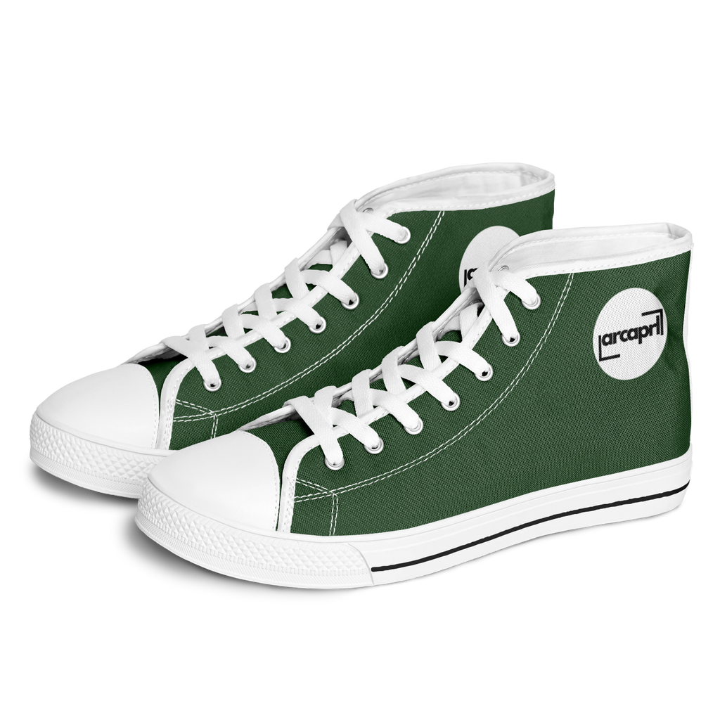 WOMEN'S PINNACLE HIGH TOP SNEAKERS | forest green