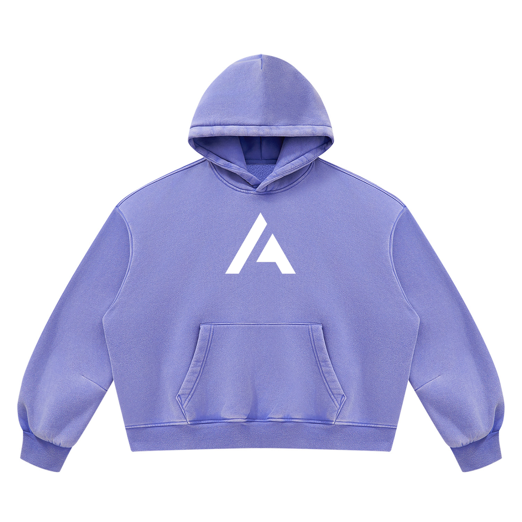 all,arcaprl,ut0306,one,size,onesize,upper,body,upperbody,vintage,wash,boxy,fleece,hoodie,white,logo,whitelogo