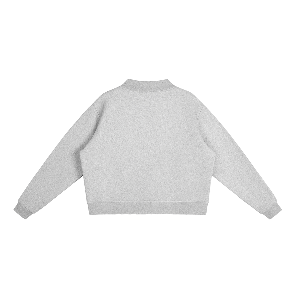 all,arcaprl,womens,womans,women,woman,W,essential,fleece,mock,neck,crew,sweatshirt,upper,body,upperbody