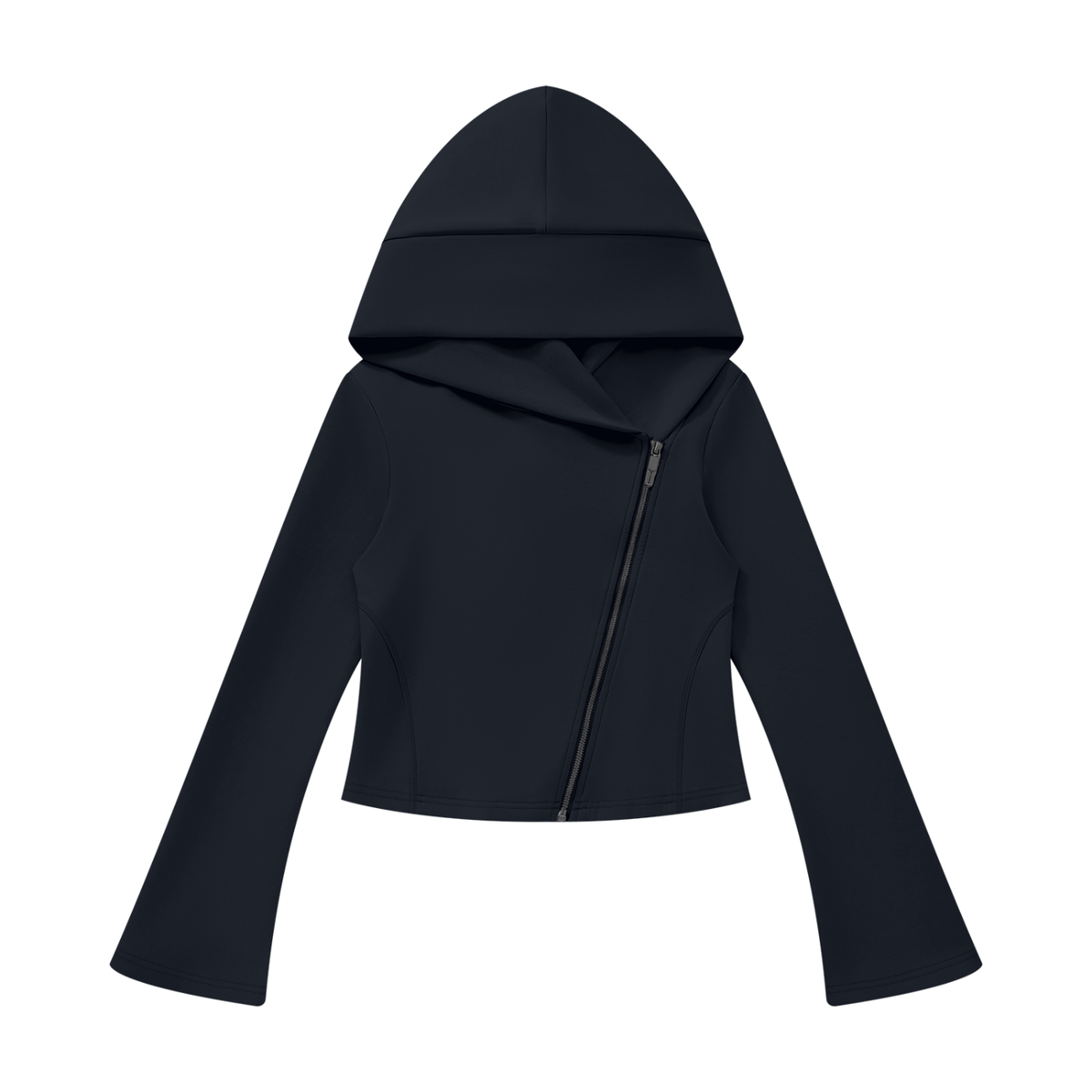 all,arcaprl,bell,sleeve,full,zip,fullzip,hoodie,slim,fit,slimfit,upperbody,upper,body,women,woman,womens,womans