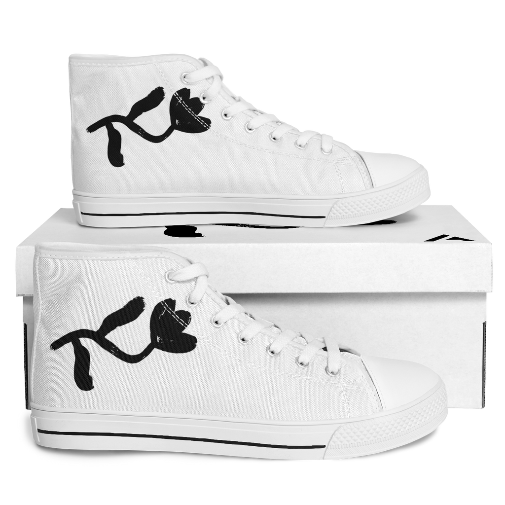 N | SNEAK | tulip pattern high top