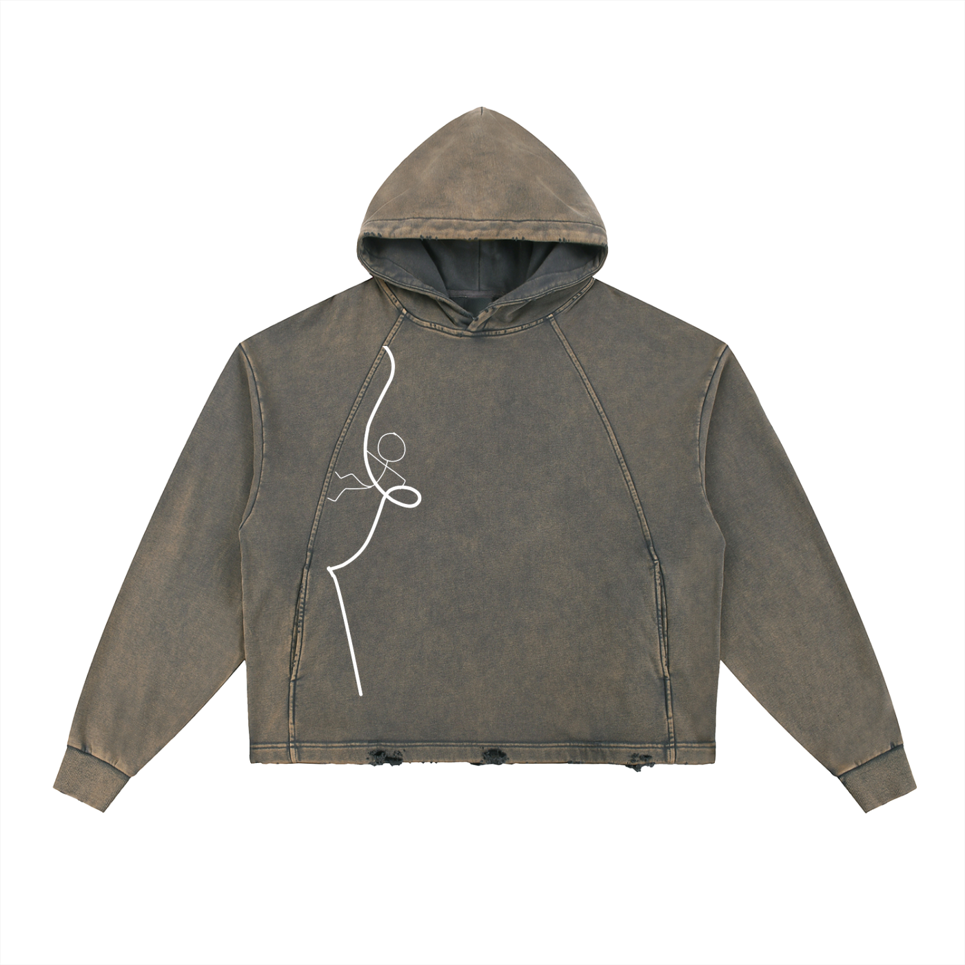 all,arcaprl,vintage,washed,frayed-hem,heavyweight,hoodie,mens,upper body,shoelace repeller