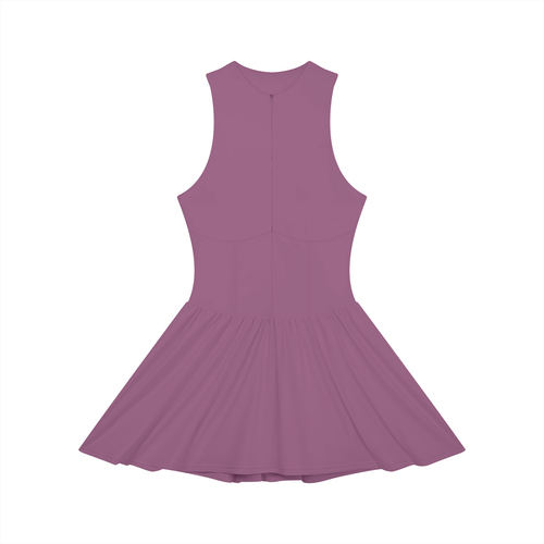 all,arcaprl,wo0015,upper,body,ruched,sleeveless,x,line,full,zip,dress,womens,women,woman,womans
