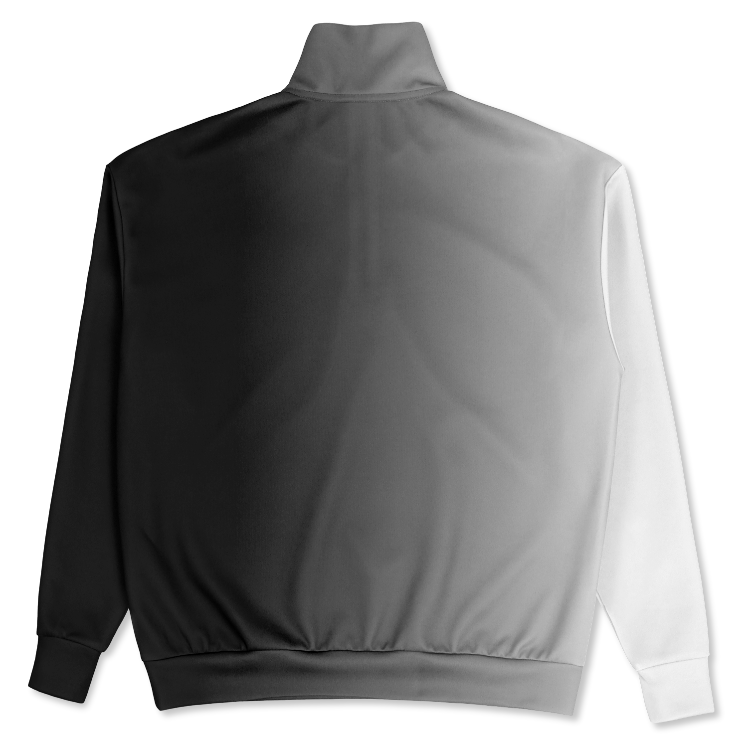 MEN'S HEAVYWEIGHT OVERSIZED QUARTER-ZIP SWEATSHIRT | black to white fade