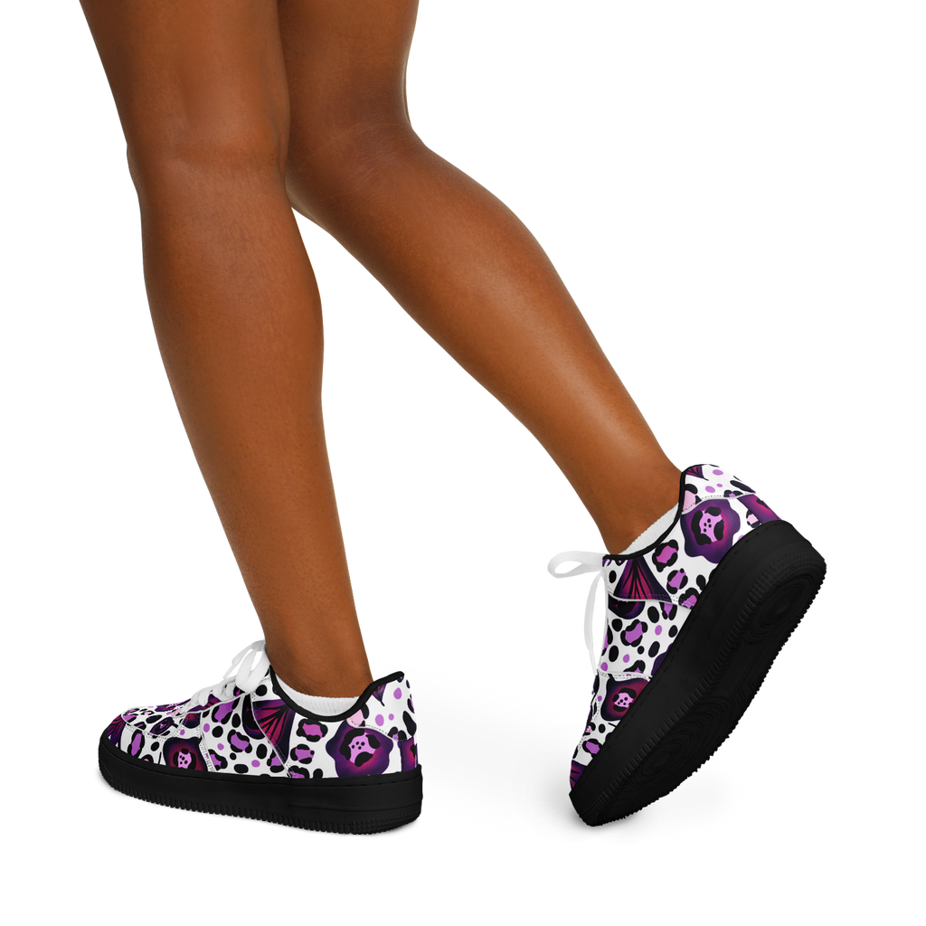 N | core low tops | flwrpwr | pattern 2 - Arcadia Apparel