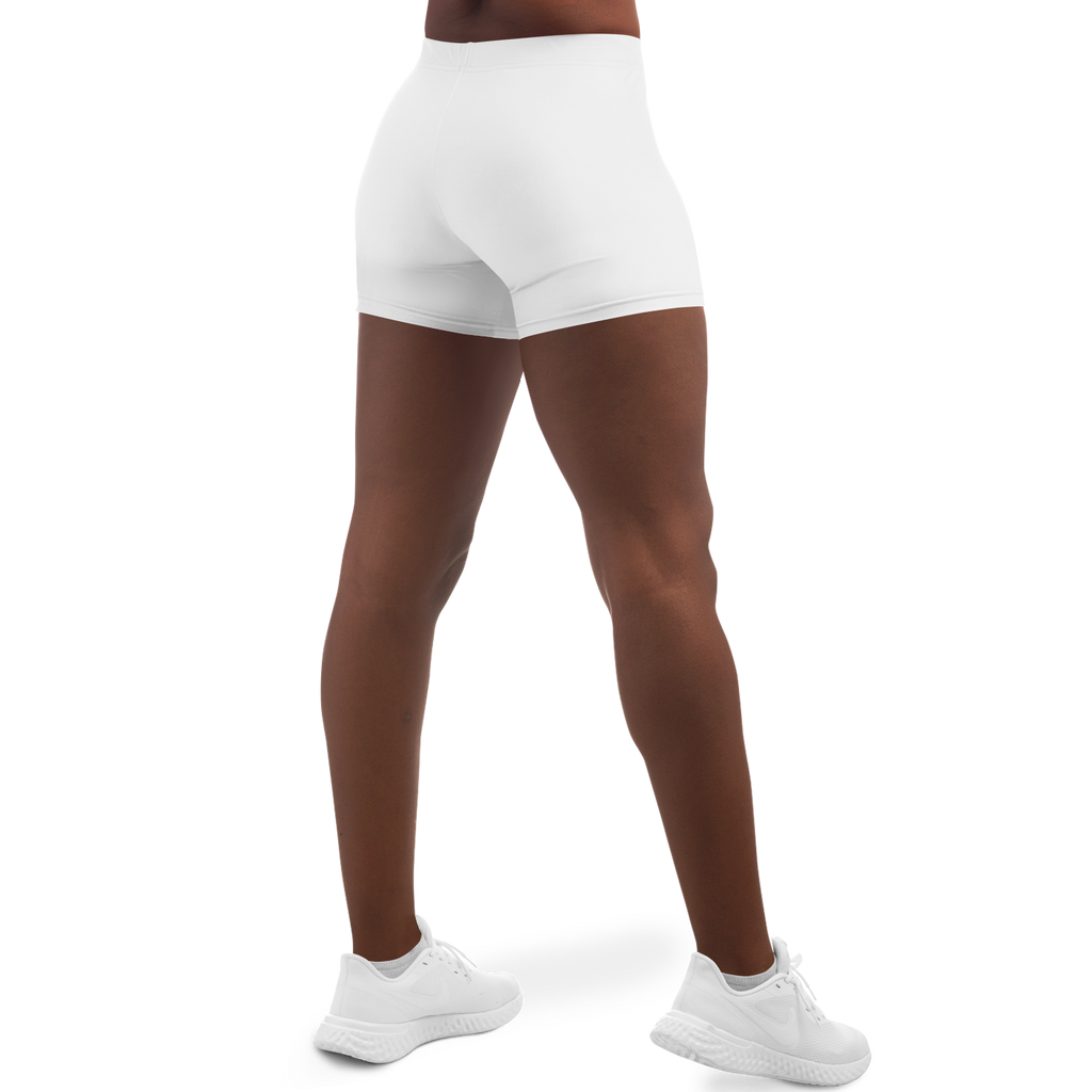 WOMEN'S CONTINUUM COMPRESSION SHORTS | white