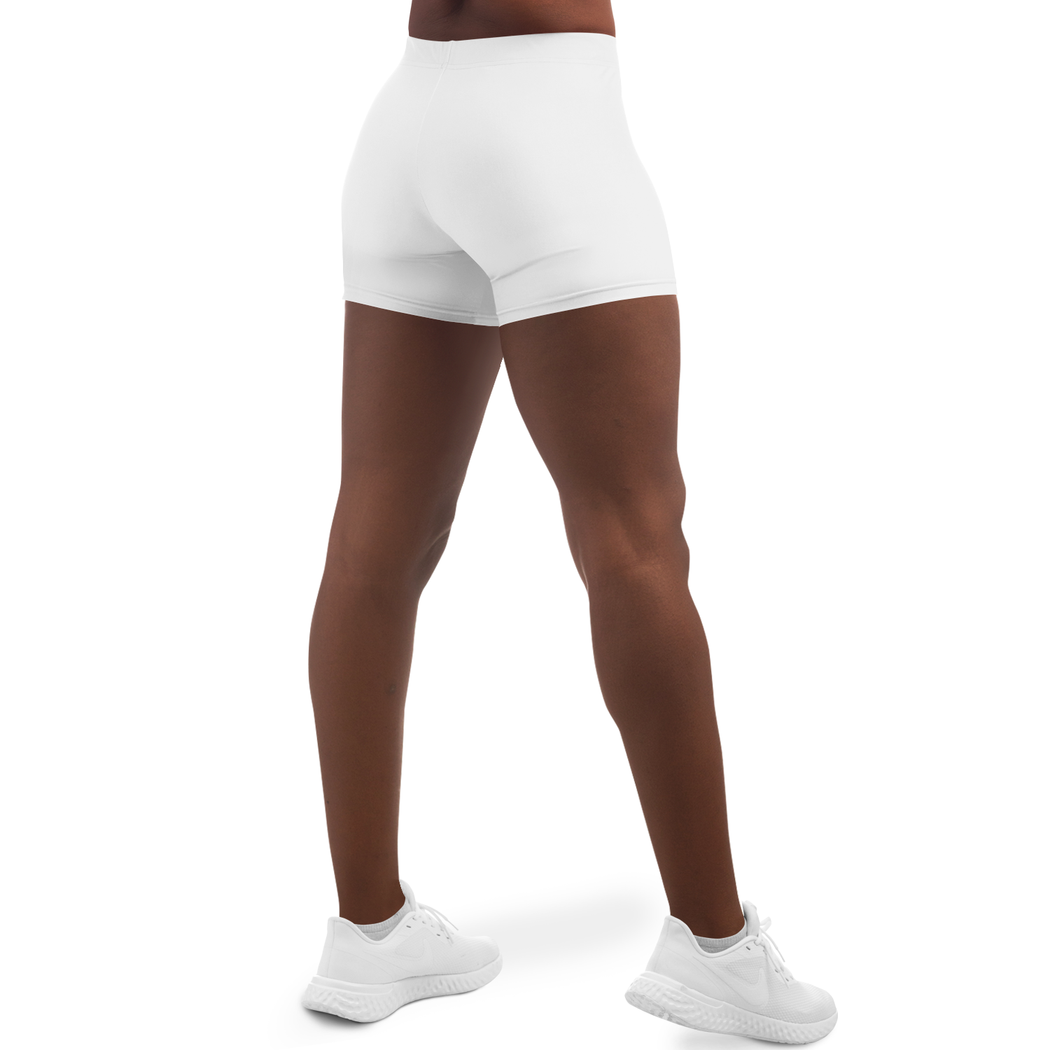 WOMEN'S CONTINUUM COMPRESSION SHORTS | white