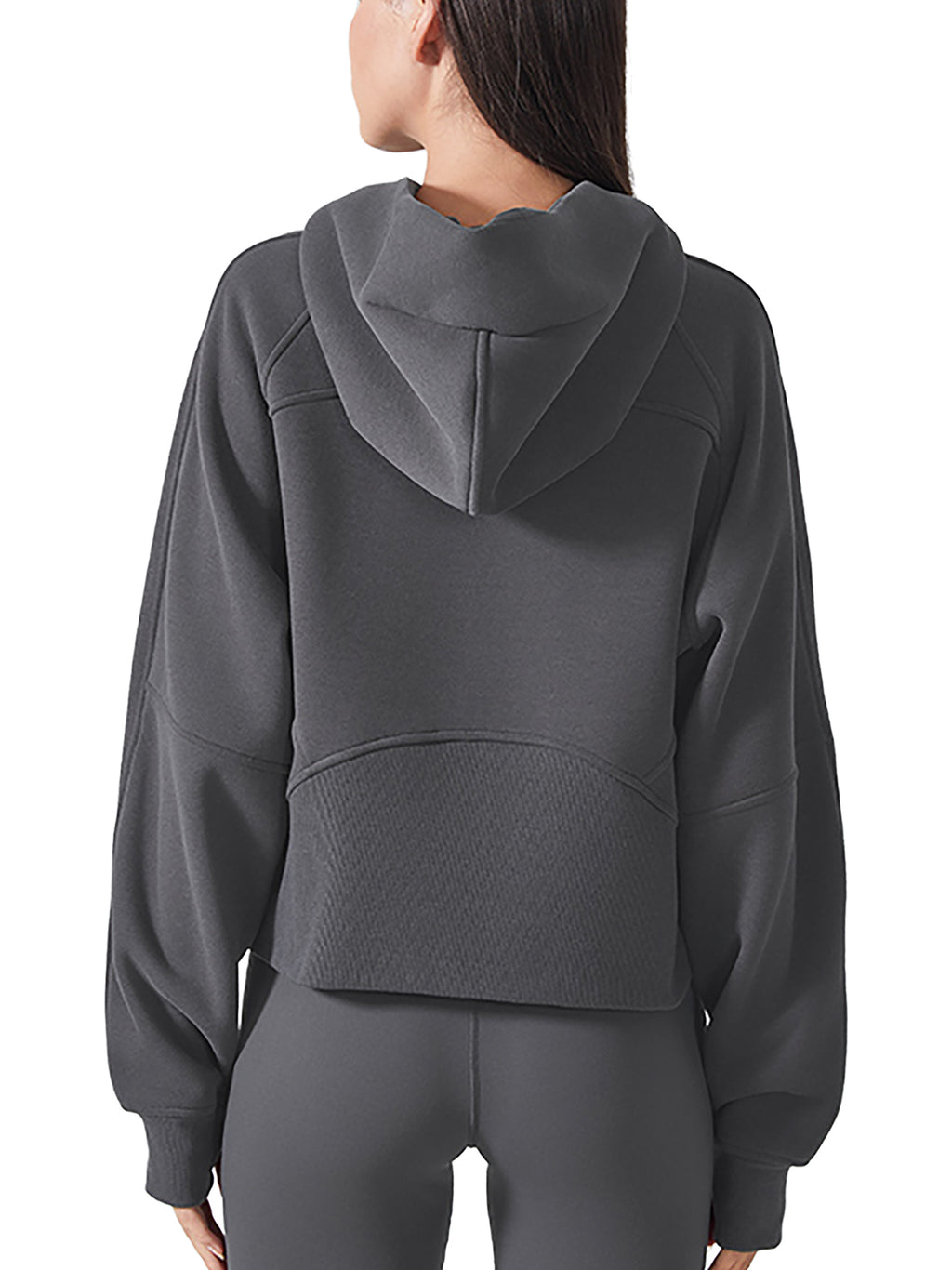 WOMEN'S ZIP-THROUGH HOODIE | cropped - Arcadia Apparel