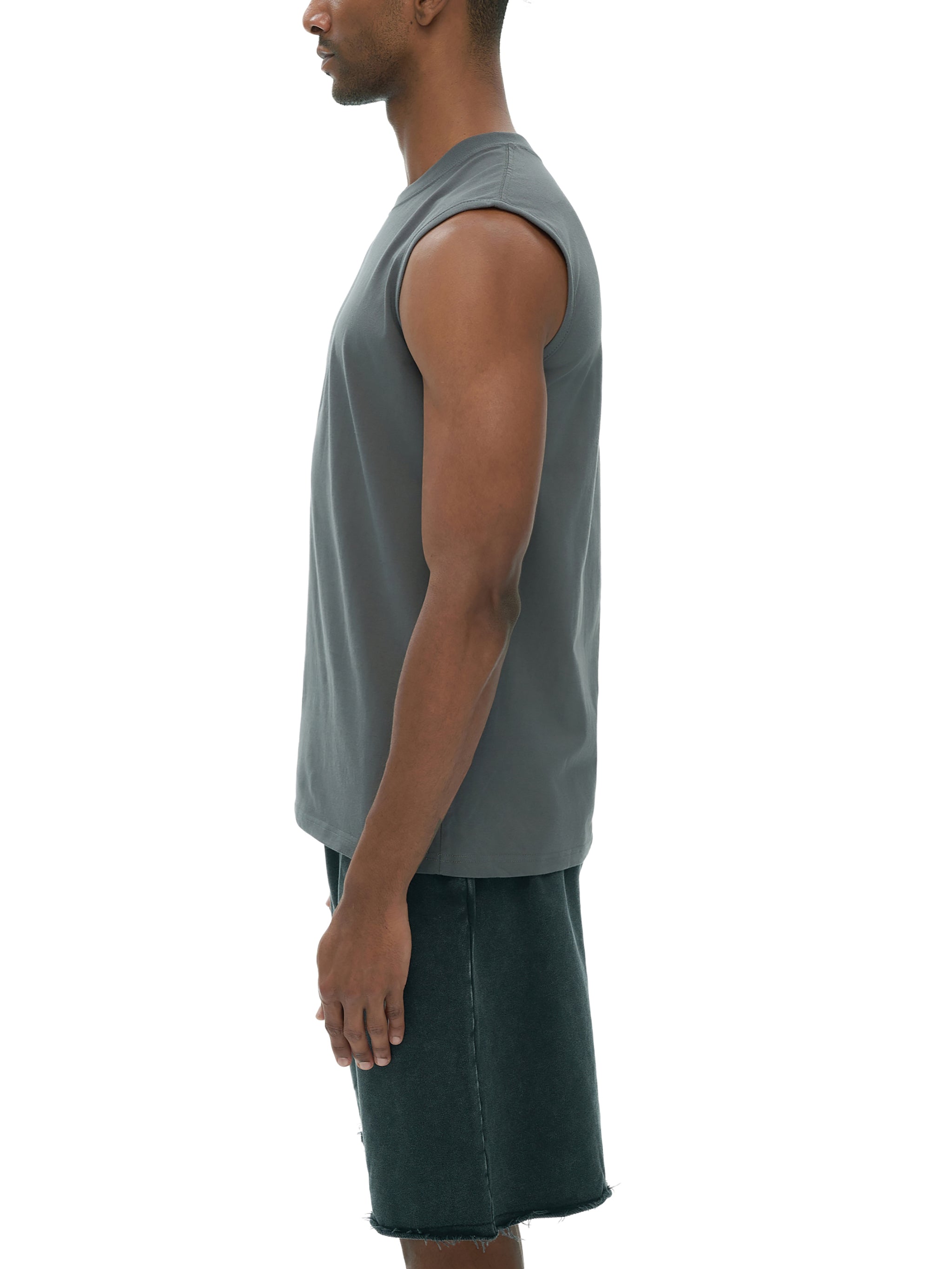 all,sleeveless,cotton,tank top,arcaprl,arcadia apparel,upper body,mens,upper,body