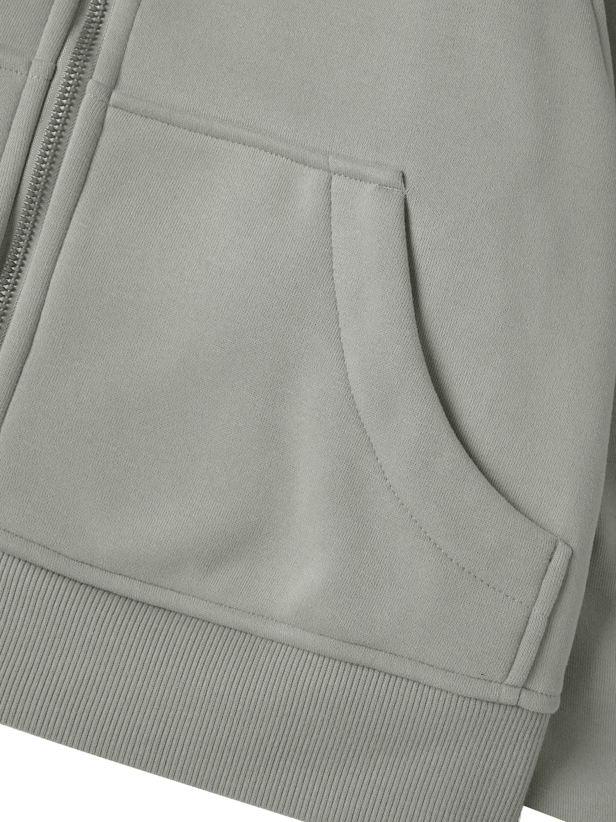 WOMEN'S ZIP-THROUGH HOODIE | cropped - Arcadia Apparel