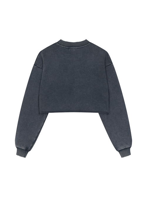 all,arcaprl,arcadia apparel,arcadia,snow washed,raw edge,cropped,sweatshirt,upper,body