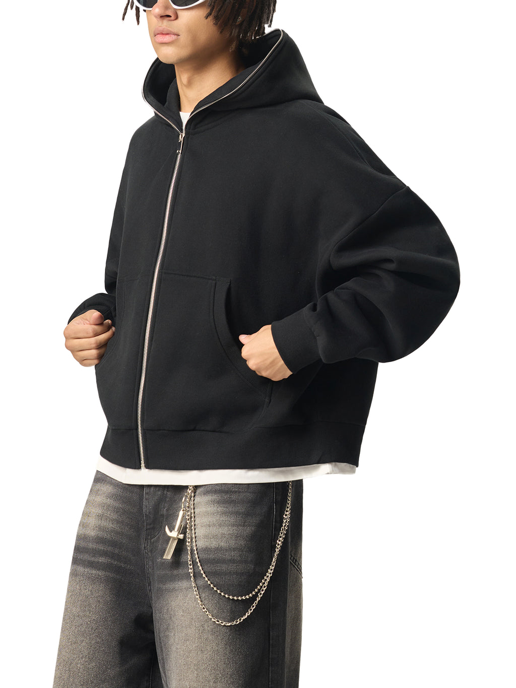 math,mens athleisure,all,new,full,zip,hoodie,boxy,fleeced,full-zip