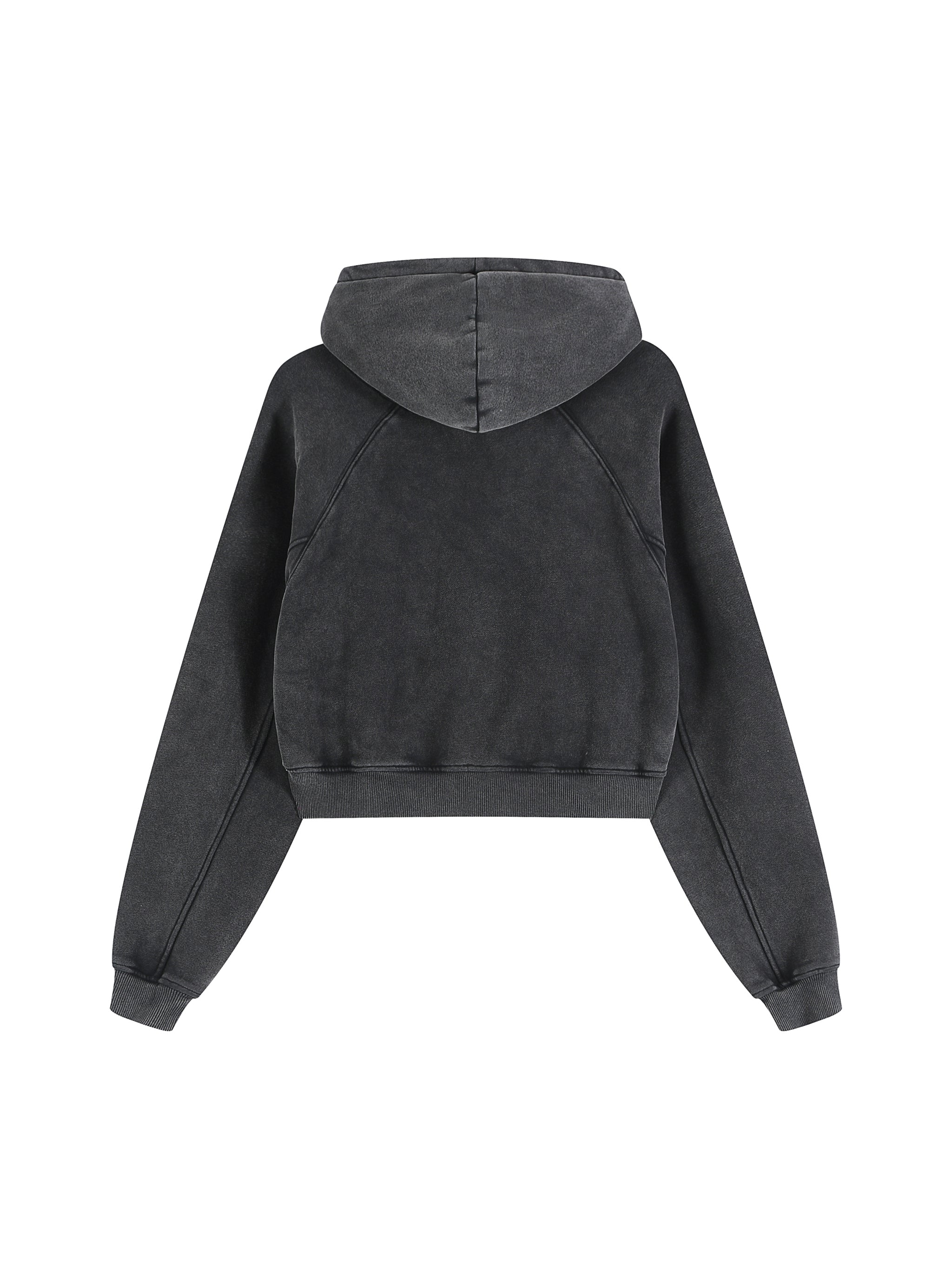 WOMEN'S SNOW WASHED HOODIE | cropped - Arcadia Apparel