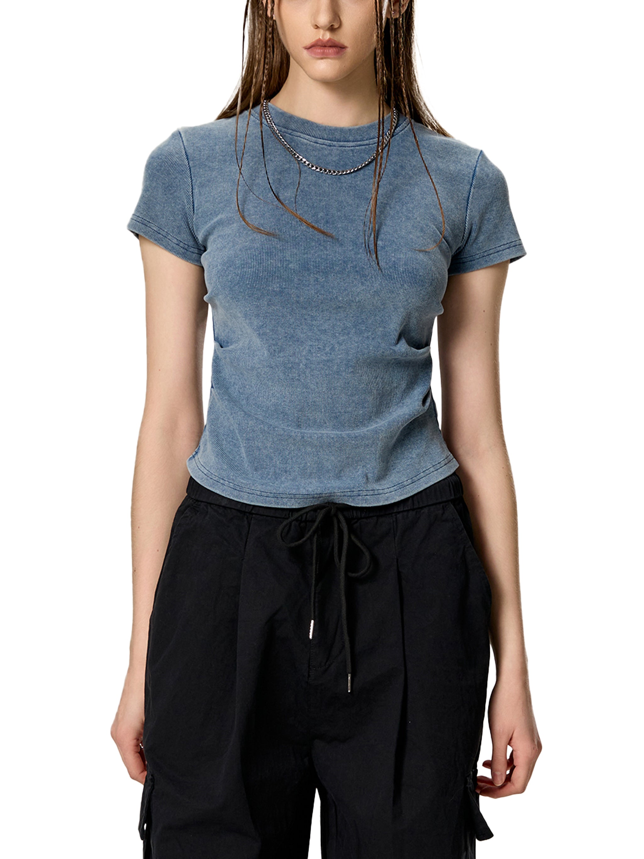 all,arcaprl,arcadia apparel,arcadia,vintage washed,bodycon,cotton,t-shirt,upper,body