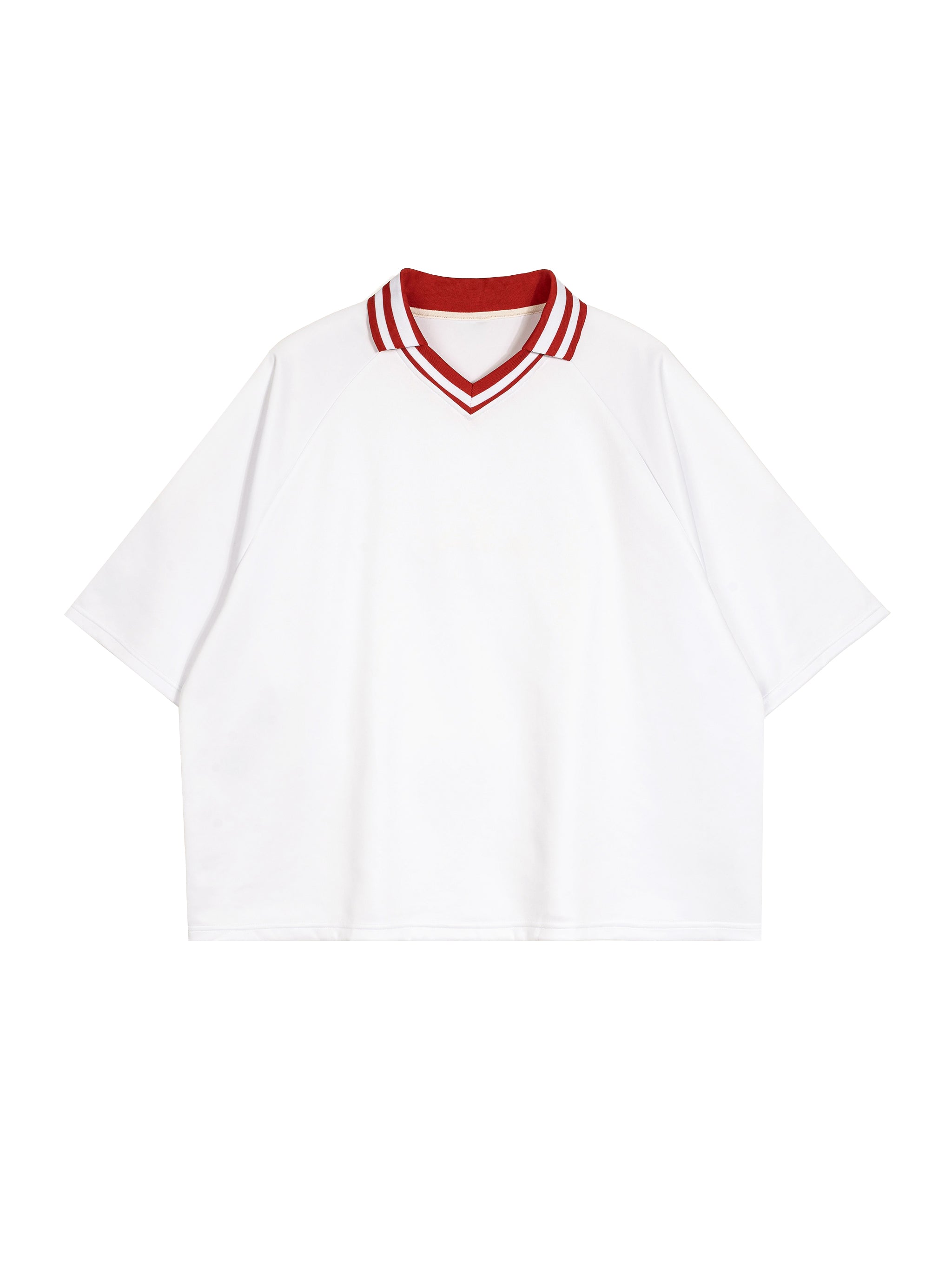 math,wath,mens athleisure,womens athleisure,contrast,lapel,all,collar,boxy,t-shirt