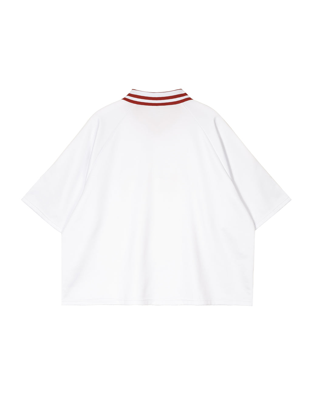 math,wath,mens athleisure,womens athleisure,contrast,lapel,all,collar,boxy,t-shirt