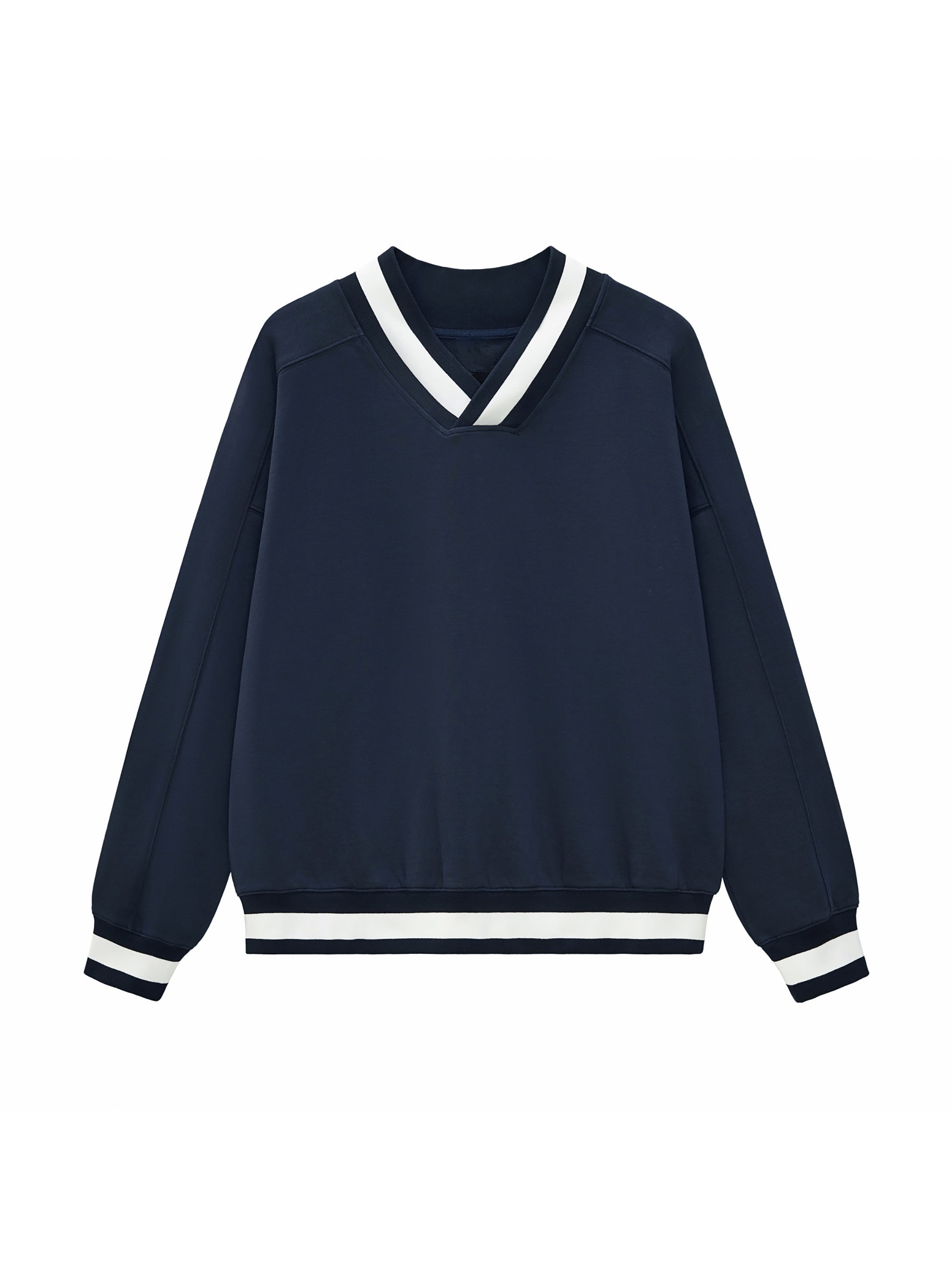 neutral,new,all,v-neck,collar,sweatshirt,boxy,oversized,contrast,nath