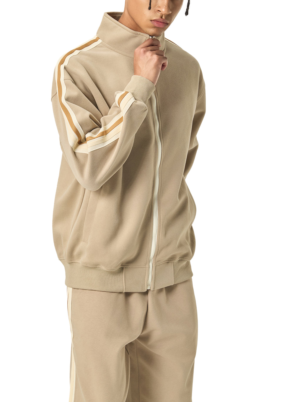 math,mens athleisure,jacket,contrast,side-stripe,stand,arcaprl,arcadia,all,apparel