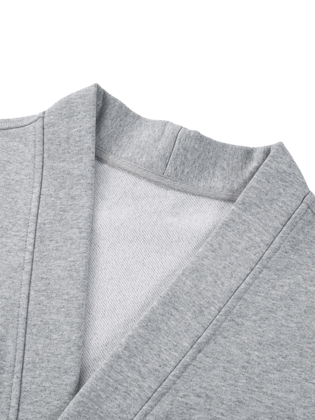M | essential heavyweight sweat cardigan