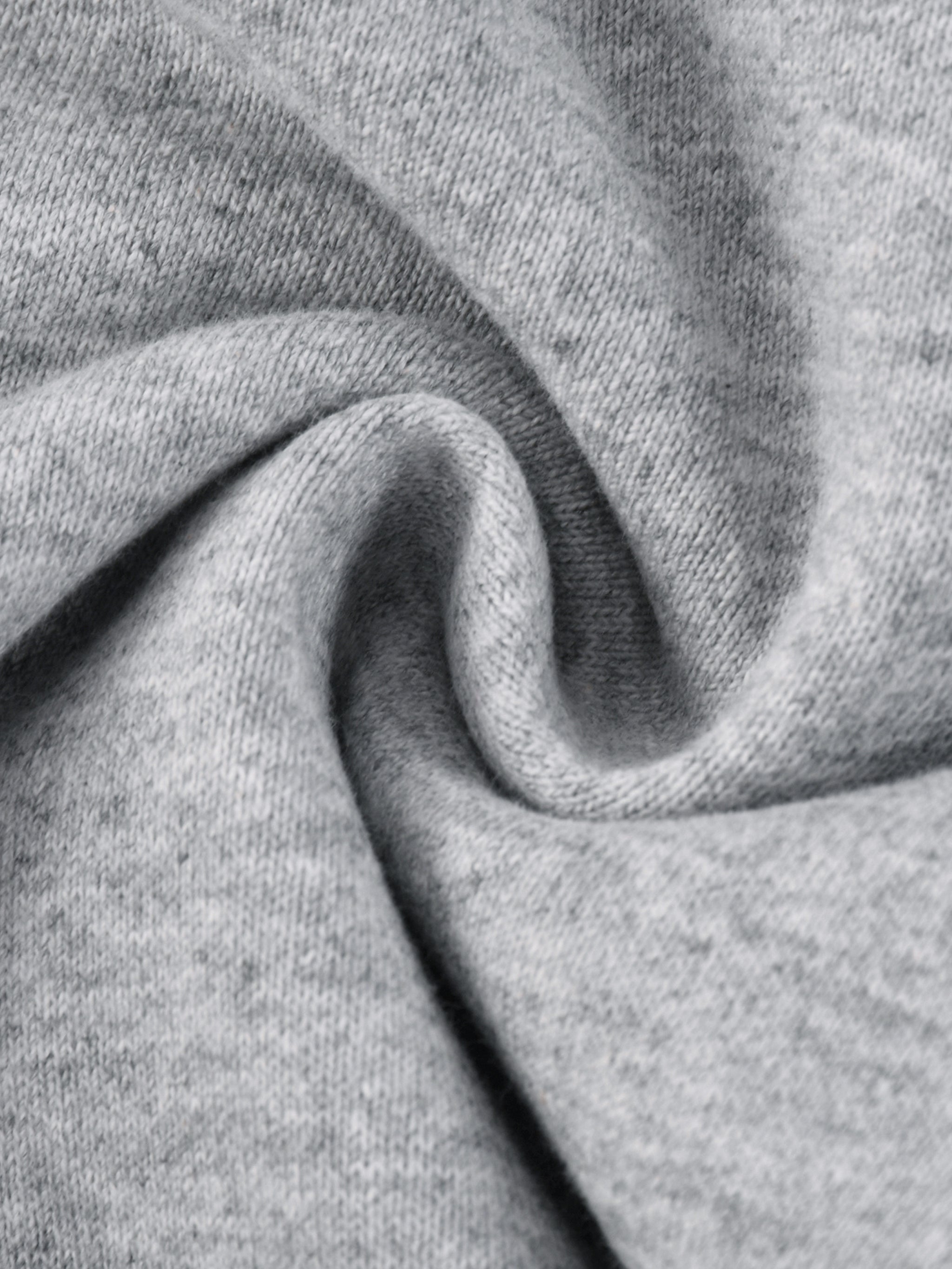 M | essential heavyweight sweat cardigan