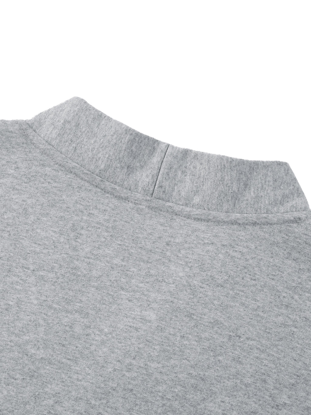 M | essential heavyweight sweat cardigan