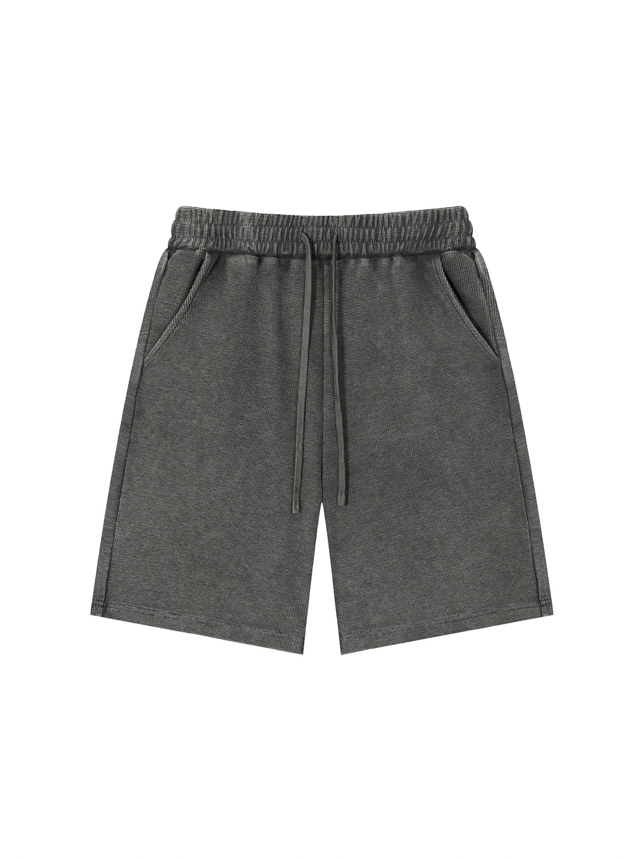 all,shorts,mineral wash,waffle knit,arcaprl,arcadia,arcadia apparel,neutral,lower,body