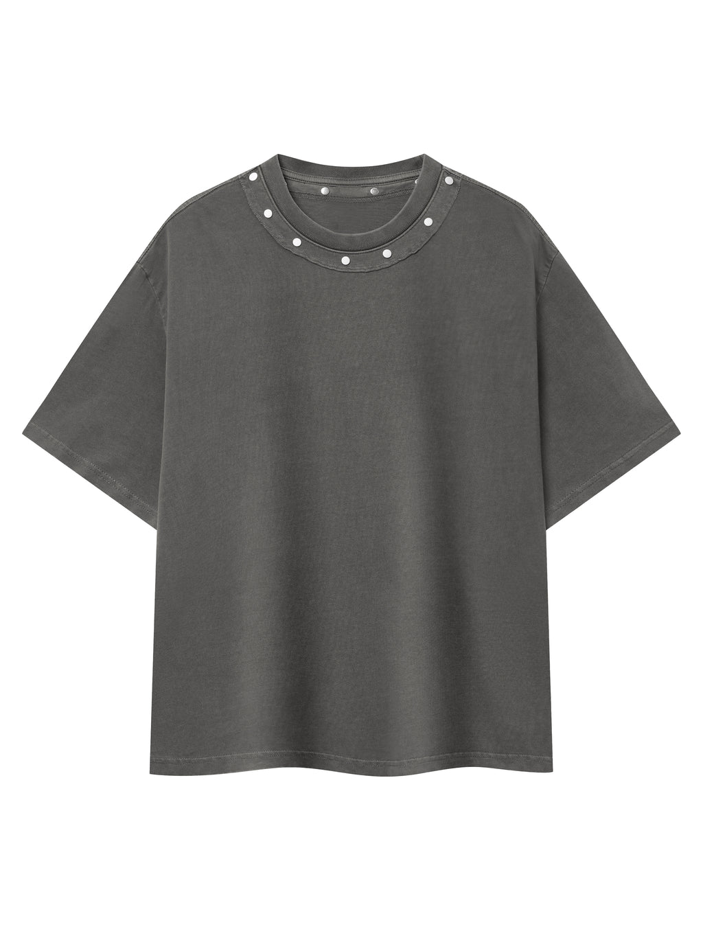 all,arcaprl,arcadia apparel,washed,boxy,studded,t-shirt,tee,one-size,upper body