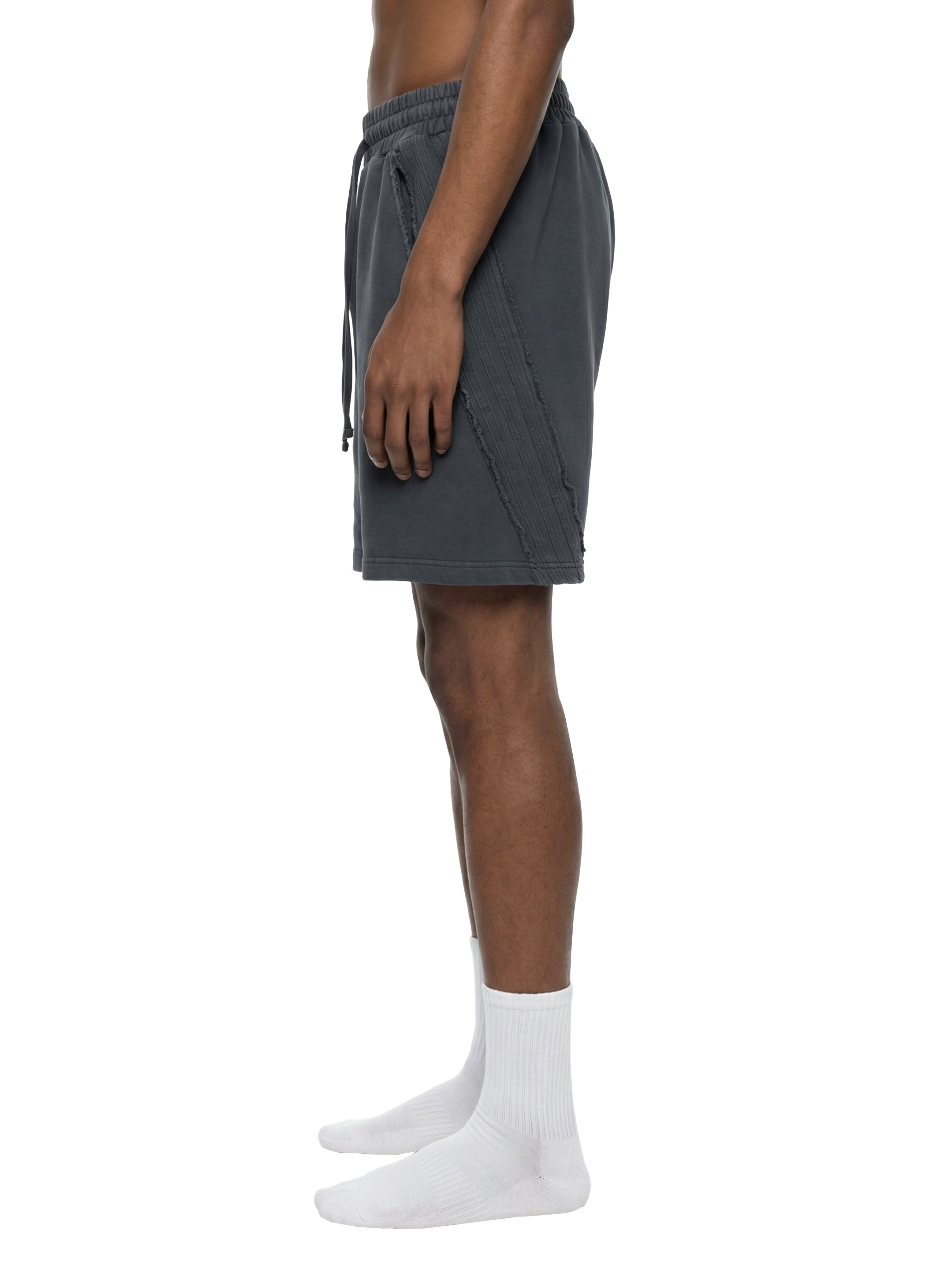 all,arcaprl,arcadia apparel,arcadia,apparel,vintage,wash,raw edge,shorts,cotton