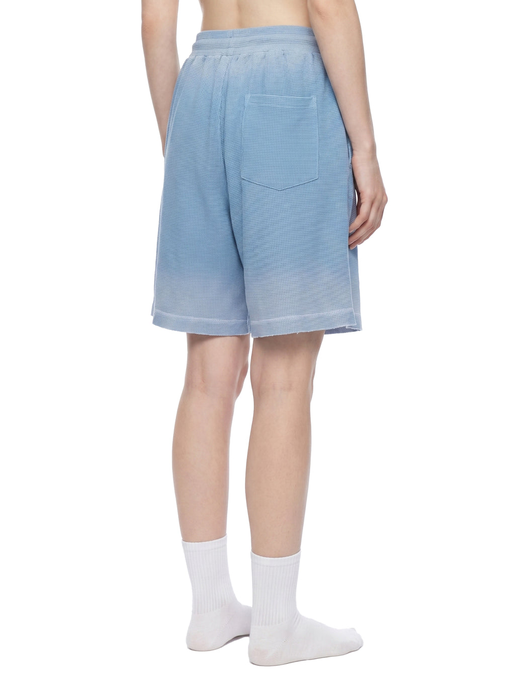 all,arcaprl,waffle,sunfade,raw,raw hem,hem,shorts,lower body,one-size