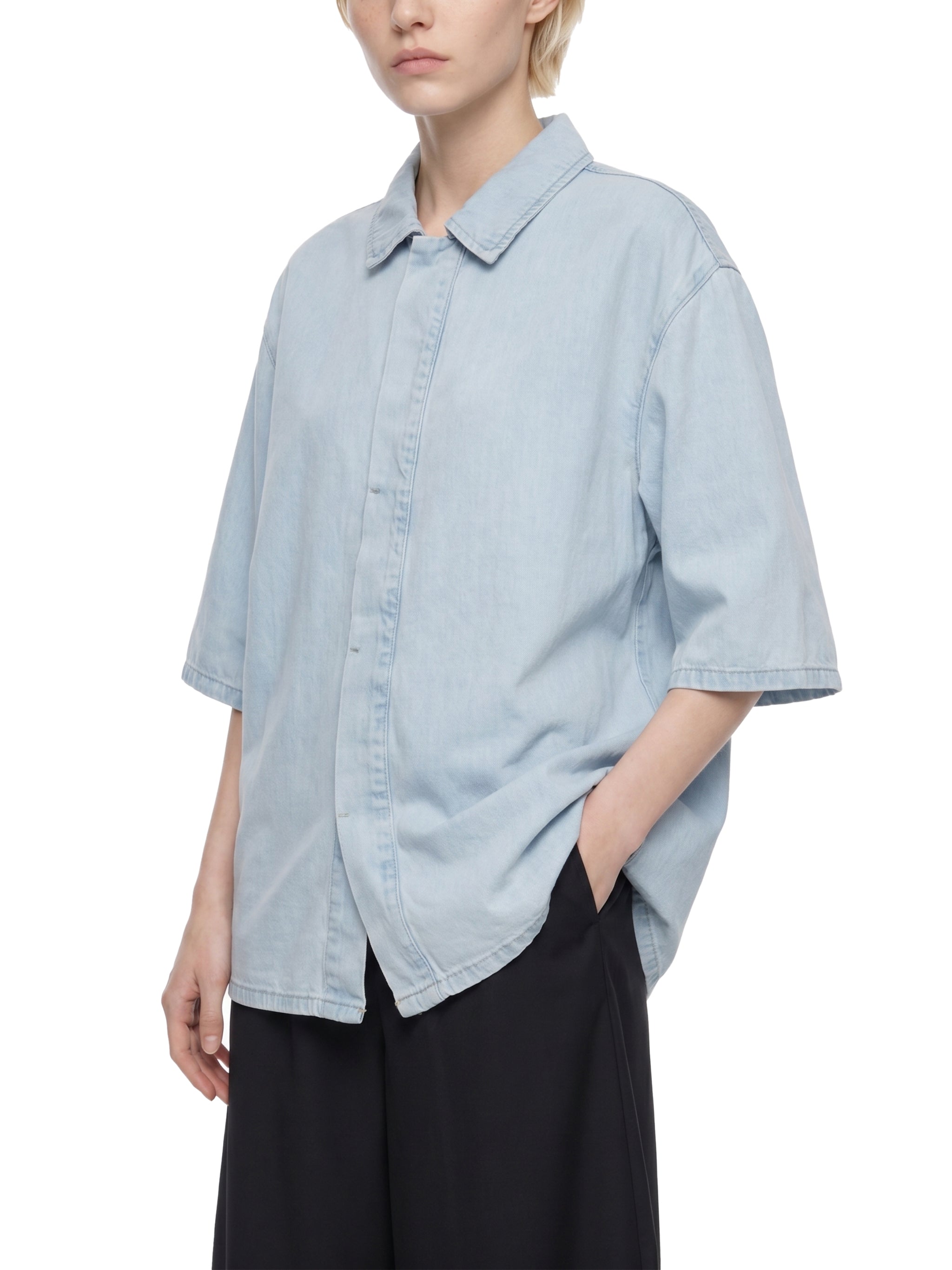 all,arcaprl,vintage,wash,drop shoulder,100% lyocell,one-size,upper body,shirt,loose fit