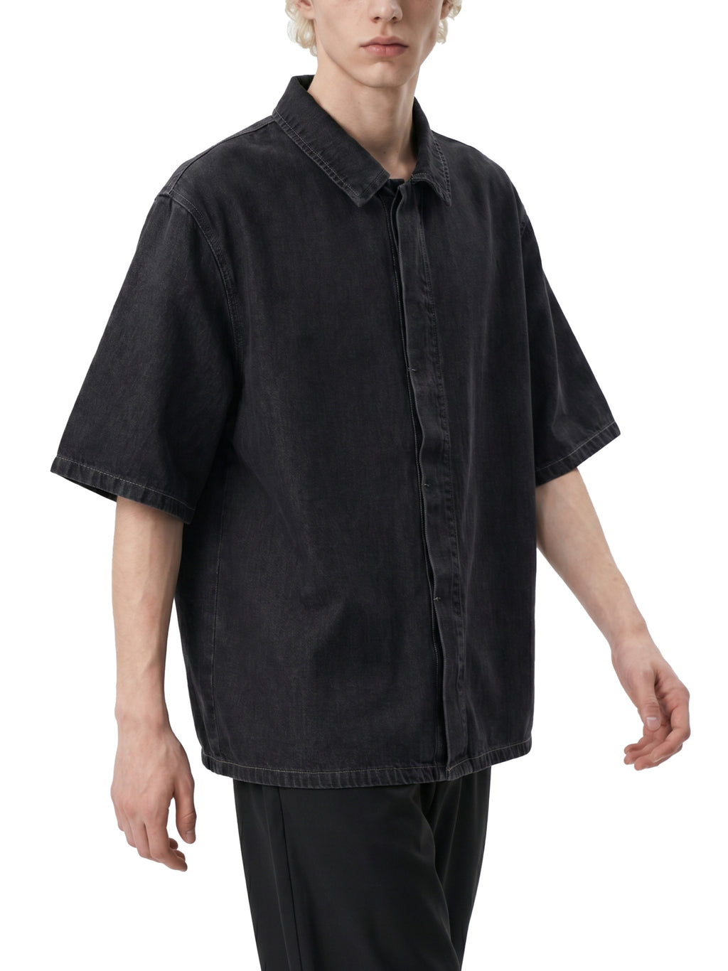 all,arcaprl,vintage,wash,drop shoulder,100% lyocell,one-size,upper body,shirt,loose fit